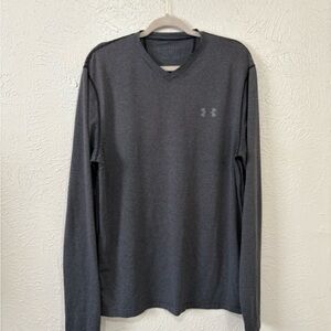 Under Armour Gray Long Sleeve Performance Tee